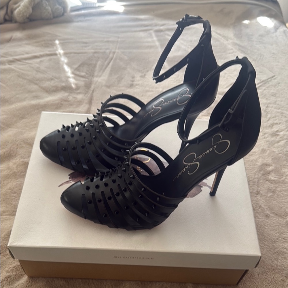 Black Stiletto Heels